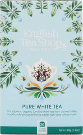 Weißer Tee 20x2 g BIO 40 g ENGLISH TEA SHOP